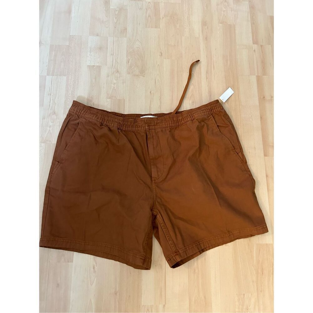 NEW Goodthreads Men's 7" Utility Short Clay XL 38-41”